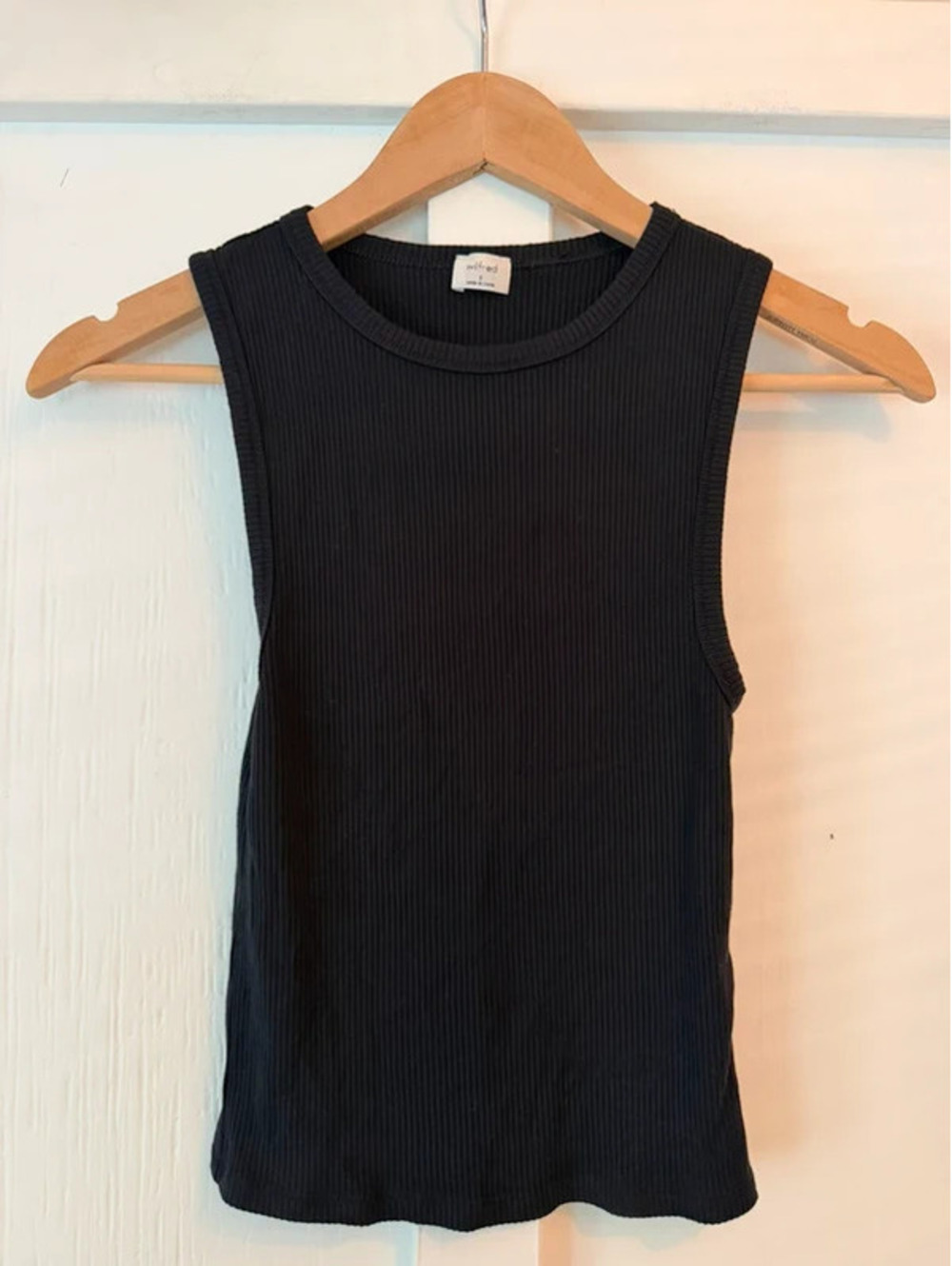 Aritzia Wilfred Ribbed Tank Top, Size Small